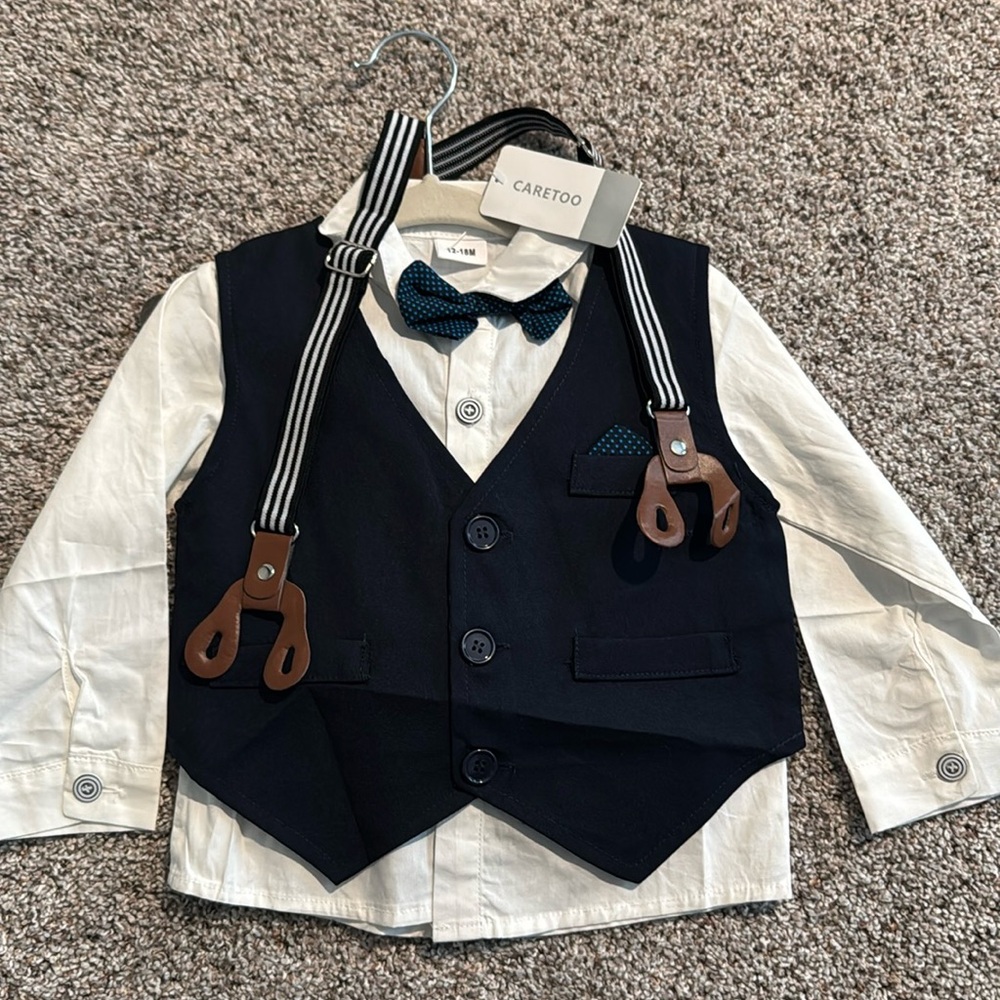 Toddler Suit 5Pc Suit Set